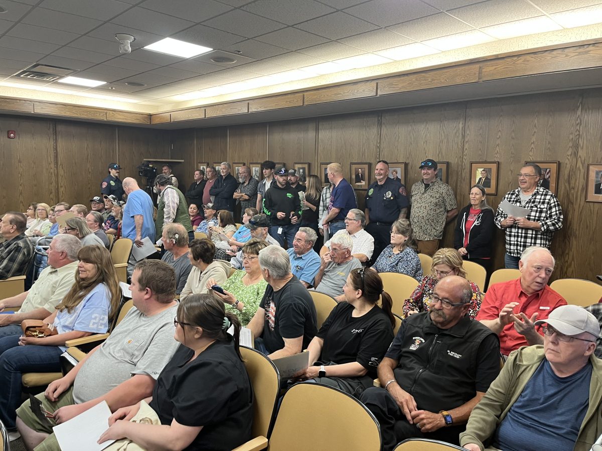‘You should all be looking down with shame’: Roy residents pack council chambers, blast proposed 55.45% tax increase